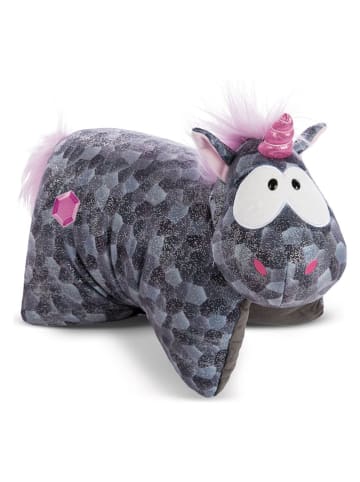 NICI Kissen "Einhorn Diamond" in Grau - (L)30 x (B)40 cm