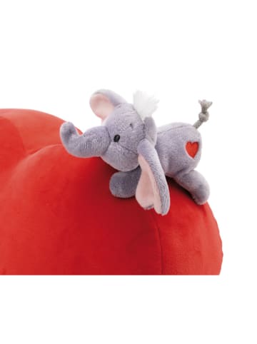 NICI Kussen "Love" rood - (L)27 x (B)42 cm