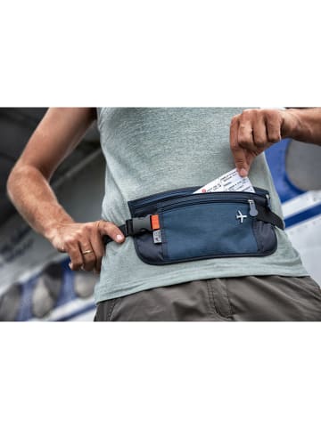 Troika Gürteltasche ''Sicherheitsgurt'' in Blau - (B)28 x (H)13,3 x (T)1,1 cm