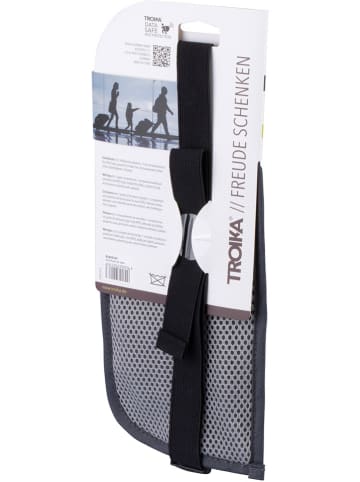 Troika Gürteltasche ''Sicherheitsgurt'' in Grau - (B)28 x (H)13,3 x (T)1,1 cm