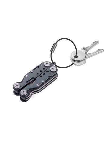 Troika Multitool ''Arbeitsgerät mini'' in Silber - (B)10,6 x (H)2,1 x (T)4 cm