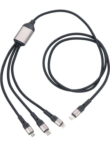 Troika Snellaadkabel zwart - (L)120 m