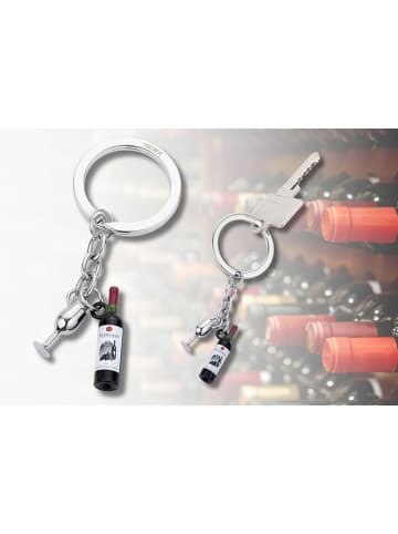 Troika Schlüsselanhänger ''Troika Bordeaux'' in Silber