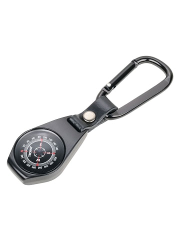 Troika Brelok "Kompas" w kolorze czarnym do kluczy - dł. 12 cm