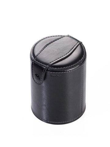 Troika Kubek w kolorze czarnym na kostki - wys. 10,5 x Ø 8 cm