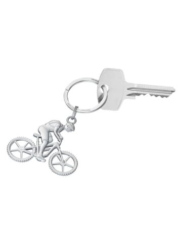 Troika Schlüsselanhänger in Silber