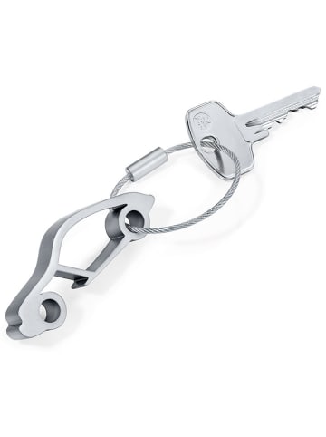 Troika Schlüsselanhänger ''Fast Bottle'' in Silber
