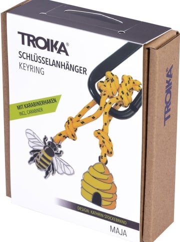 Troika Brelok w kolorze żółtym do kluczy