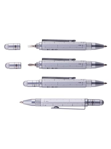 Troika Multifunctionele balpen zwart - (H)8,2 cm