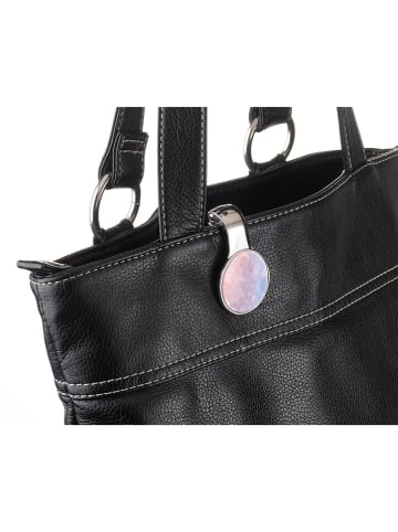 Troika Handtasclip "Serenity Rose" lichtroze/lichtblauw - (B)3,7 x (H)14 x (D)7 cm