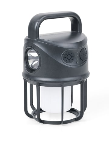 Troika Lampka kempingowa w kolorze czarnym - wys. 17,6 x Ø 10,8 cm