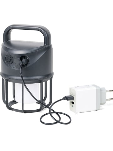 Troika Campinglamp zwart - (H)17,6 x Ø 10,8 cm