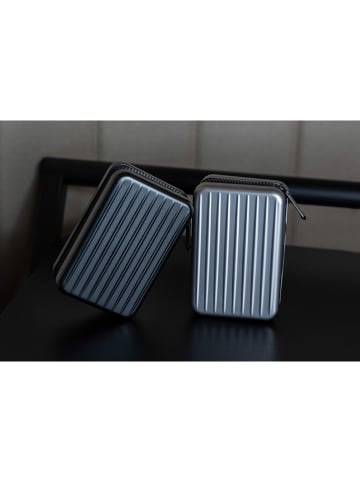 Troika Kreditkartenetui "Kartenkoffer" in Schwarz - (B)10,5 x (H)7 x (T)3 cm