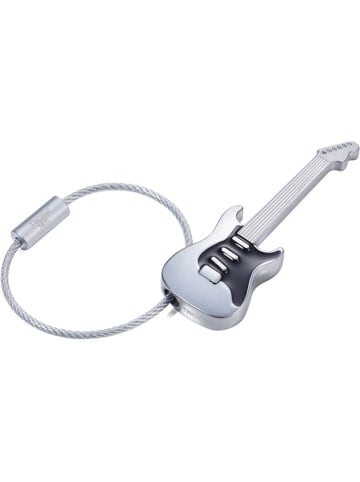 Troika Sleutelhanger "Gitaar" zilverkleurig