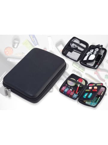 Troika Organizer-Etui in Schwarz - (B)22 x (H)16 x (T)5 cm
