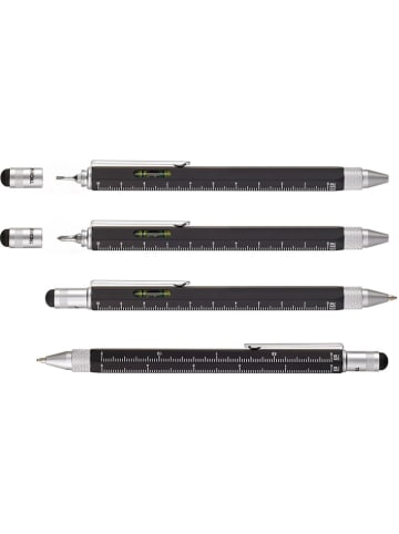 Troika Multitasking-ballpen zwart