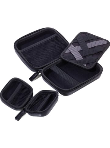 Troika 2-częściowy zestaw w kolorze czarnym