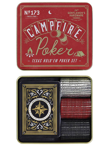 Gentlemen's Hardware Pokerspiel in Rot