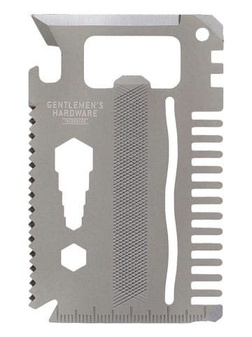 Gentlemen's Hardware 15-in-1 multitool "Credit Card" blauw