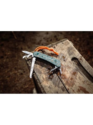 Gentlemen's Hardware 9in1-Survival-Multifunktionswerkzeug in Grün - (L)10 cm