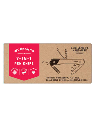 Gentlemen's Hardware Multitool lichtbruin - (L)10 cm