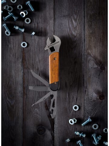 Gentlemen's Hardware 9-in1 Multitool "Wrench" in Hellbraun