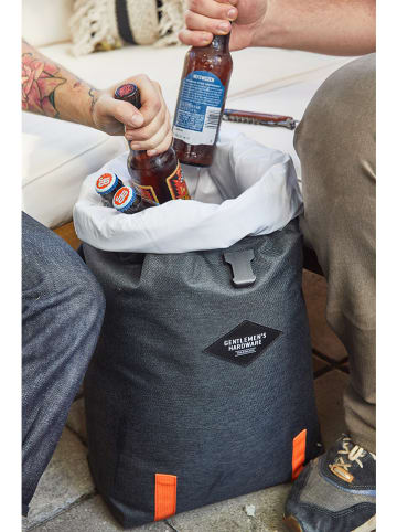 Gentlemen's Hardware Isolierrucksack in Grau/ Orange - (B)42,8 x (H)46,6 x (T)14,6 cm