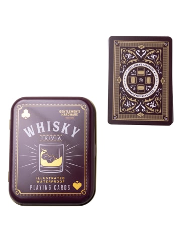 Gentlemen's Hardware Speelkaarten "Whisky" bruin