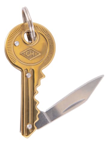 Gentlemen's Hardware Taschenmesser-Anhänger in Gold - (L)5,5 cm