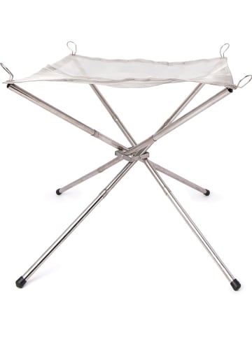 Gentlemen's Hardware Vuurschaal zilverkleurig - (B)33 x (H)42 cm