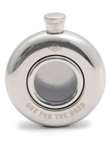 Gentlemen's Hardware Piersiówka "One For The Road" w kolorze srebrnym - 135 ml