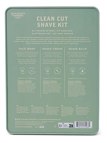 Gentlemen's Hardware 3-częściowy zestaw w kolorze miętowym do pielęgnacji twarzy - 3x 50 ml
