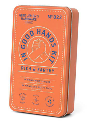 Gentlemen's Hardware 2-delige manicureset oranje