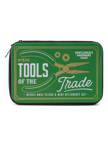 Gentlemen's Hardware Mini-gereedschapskoffer groen