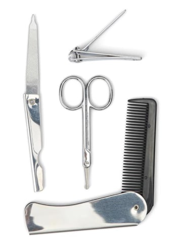 Gentlemen's Hardware 4-delige manicureset oranje