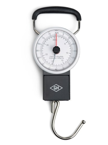 Gentlemen's Hardware Kofferwaage in Schwarz