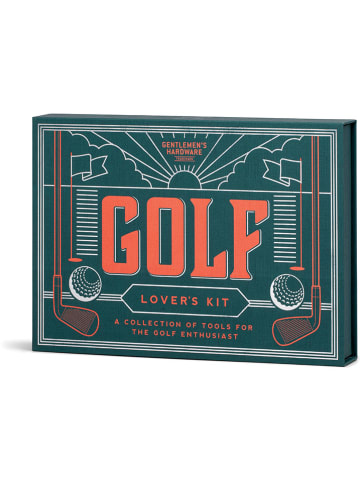 Gentlemen's Hardware 8-delige golfset turquoise/oranje