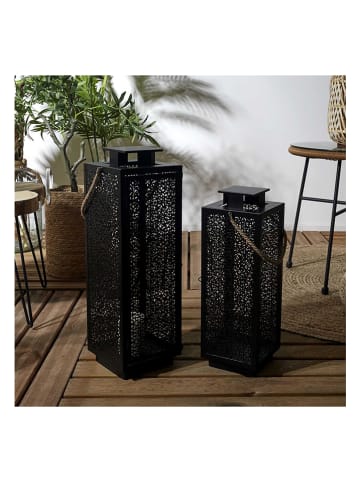 Garden Spirit Lampion w kolorze czarnym - wys. 59 cm