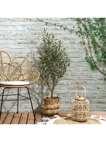 Ethnical Life Sztuczna roślina w kolorze zielonym - wys. 120 x Ø 30 cm