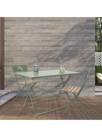 Garden Spirit Tuintafel kaki - (B)110 x (H)70 x (D)71 cm