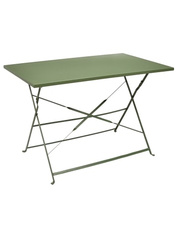 Garden Spirit Stolik ogrodowy w kolorze khaki - 110 x 70 x 71 cm