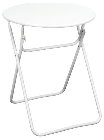 Garden Spirit Tuintafel wit - (H)47 x Ø 42 cm