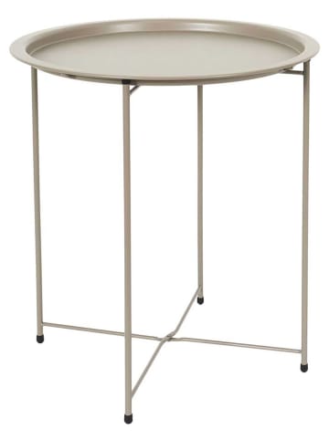 Garden Spirit Beistelltisch "Sienna" in Beige - (H)50 x Ø 47 cm