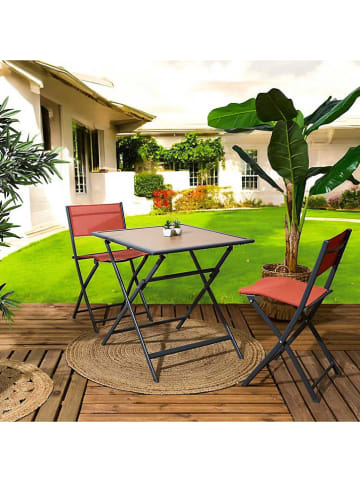 Garden Spirit Tafeltuin lichtbruin/zwart - (B)70 x (H)71 x (D)70 cm