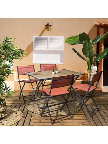 Garden Spirit Tafeltuin lichtbruin/zwart - (B)110 x (H)71 x (D)70 cm