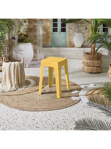 Ethnical Life Kruk geel - (B)34,5 x (H)47 x (D)34,5 cm