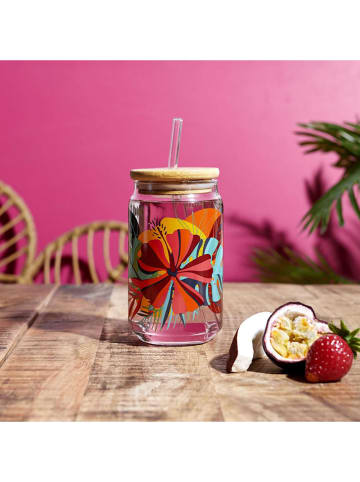 Garden Spirit Drinkbeker "Paradis Exotique'' meerkleurig - 450 ml