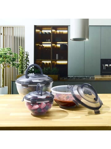 Garden Spirit 3-delige set: vershouddozen grijs - 5,8 l