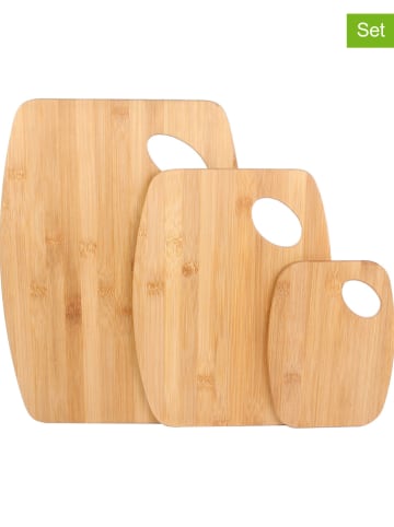 COOK CONCEPT 3er-Set: Schneidebretter in Natur