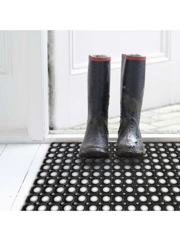 Garden Spirit Deurmat zwart - (L)60 x (B)40 cm